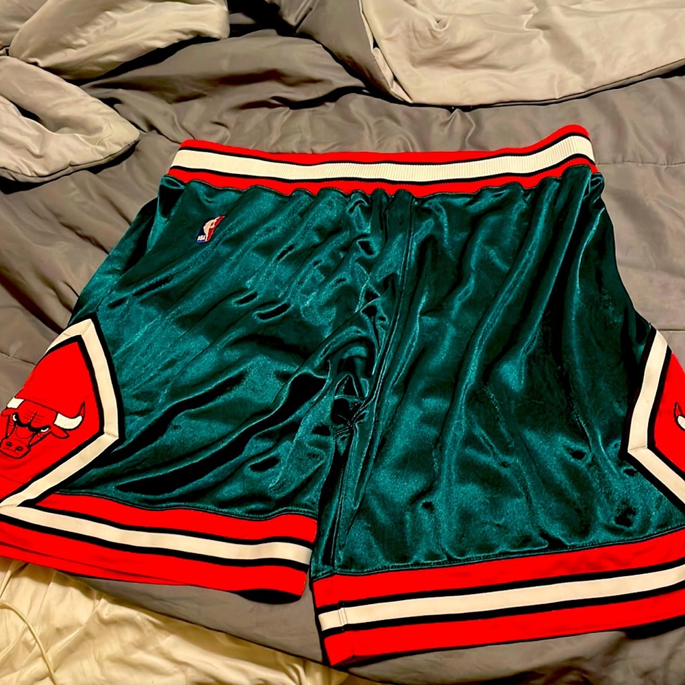Mitchell and ness Chicago Bulls authentic basketball shorts  never been worn